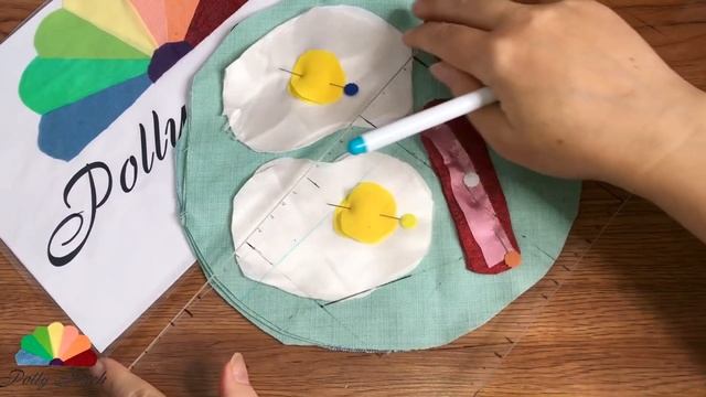 No one will be able to guess how you sewed such a pretty little thing. DIY master class