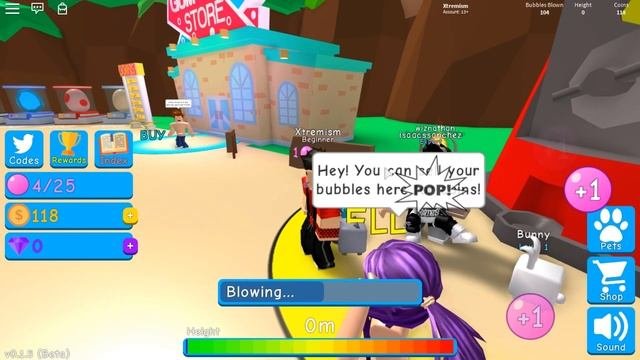 RELEASE MYTHICAL CODES IN ROBLOX BUBBLEGUM SIMULATOR