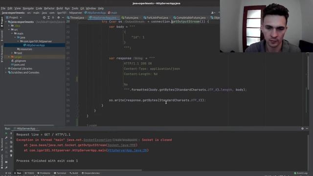 Simple http server in Java II