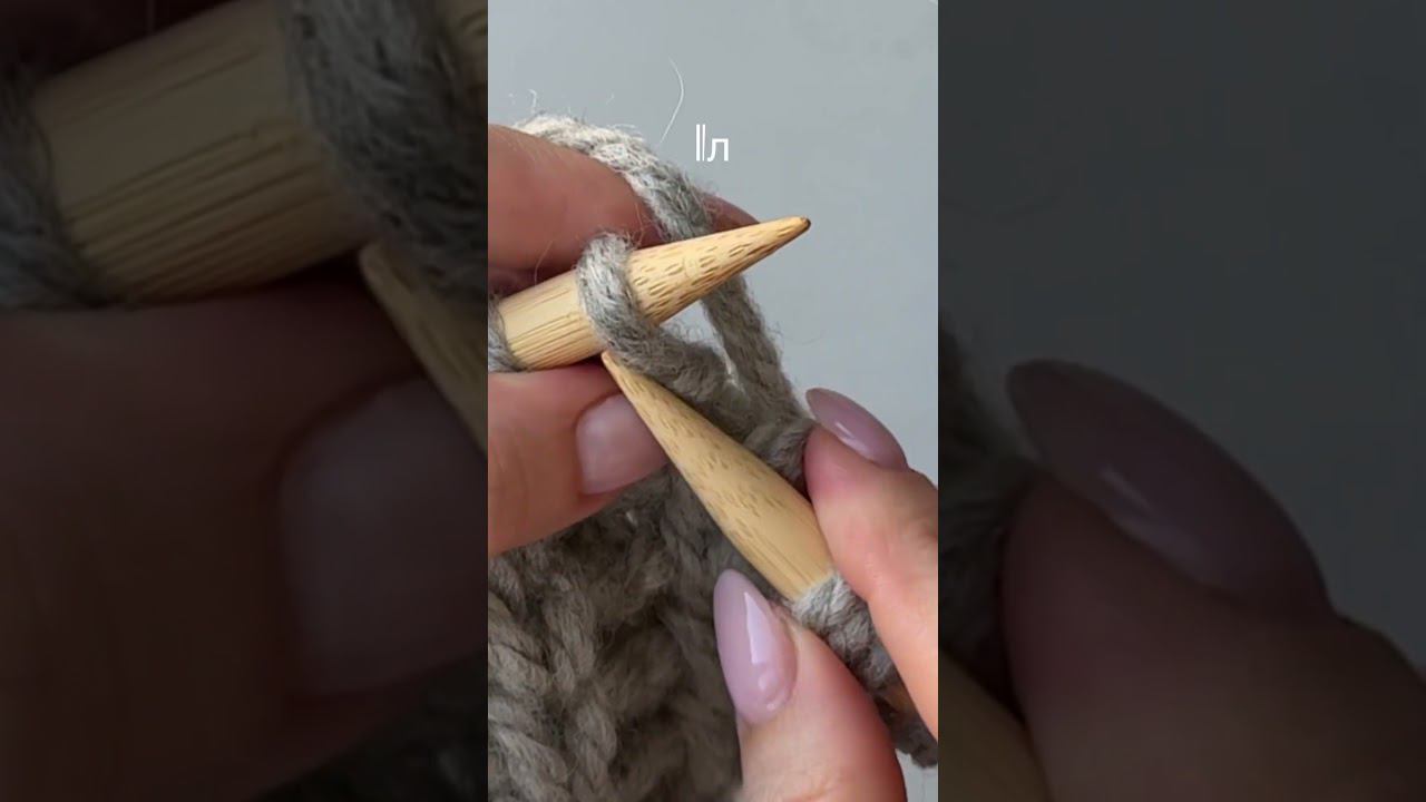 Супер узор Раппорт 3п 2р #мкспицами #вязание