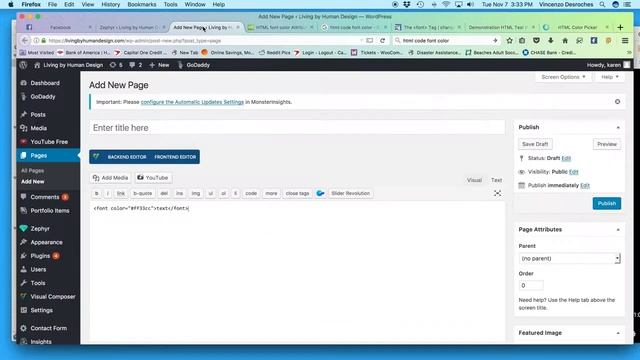 How To Edit Font Color Wordpress