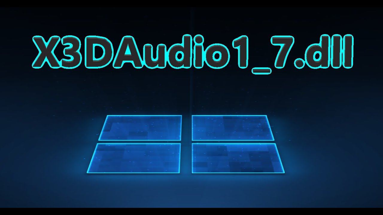 Как скачать X3DAudio1_7.dll и исправить ошибку в Windows 10