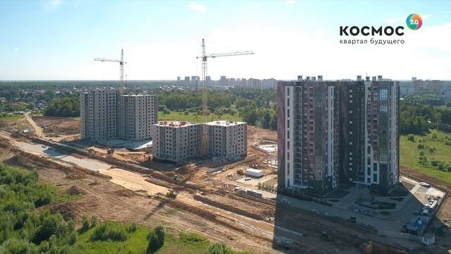Июльский полет над кварталом вашего будущего