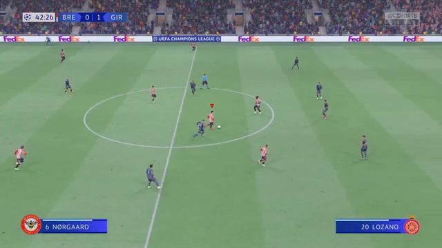 FIFA 22 Brentford VS Girona