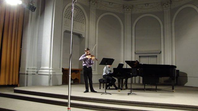 Jonathan Crombie - Mendelssohn- Violin Sonata No 1 in F Major (1838)