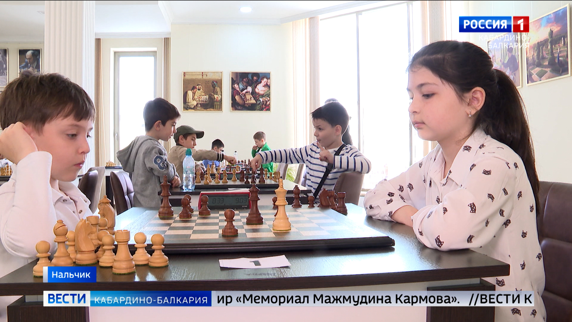 В Нальчике провели шахматный турнир «Мемориал Мажмудина Кармова»