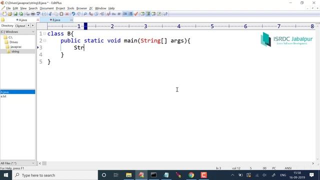 STRING Handling in JAVA ~ #4 (String Constant Vs. String Constructor Example)