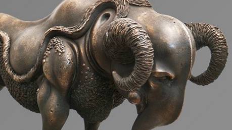 Кабинетная скульптура Слон.
