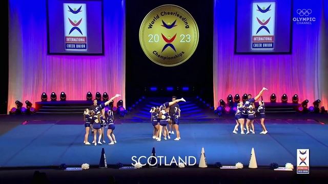 10 Scotland TEAM / Youth All Girl Median / Cheerleading World Championship 2023