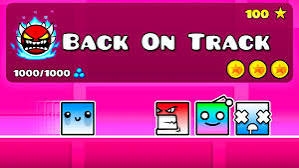 BACK ON TRACK но,его улучшили игроки GEOMETRY DASH 2.2