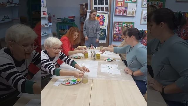 Мастер класс. Узелковое окрашивание ткани. Проводит Купцова Маргарита Олеговна.