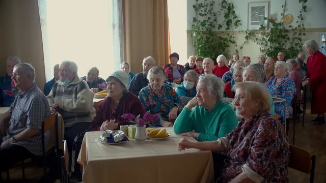 Поздравление ветеранов в 3-й горбольнице г. Севастополя 19.02.2016г.
