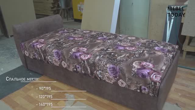 Видео обзор на диван тахта Юля с мягкой спинкой Плюс (Юлия МС плюс)