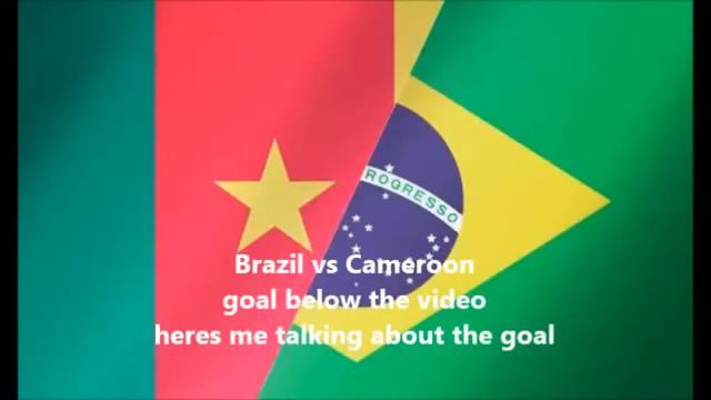 Fred Goal Brazil vs Cameroon 3 1 FIFA World Cup 2014