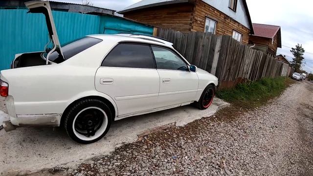 ГОТОВЛЮ ЧАЙЗЕР К ЗИМНЕЙ СПЯЧКЕ  TOYOTA CHASER JZX100 1JZ-GTE  КУПИЛ СПОРТ-РУЛЬ  TOYOTA SPRINTER