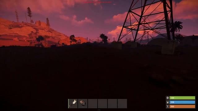 Rust Battle Royale fighting with players