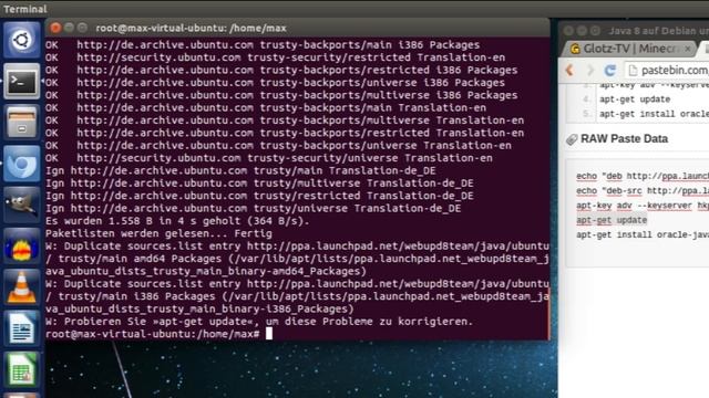 Java 8 auf Linux installieren | Debian & Ubuntu [DEUTSCH | FULL HD]