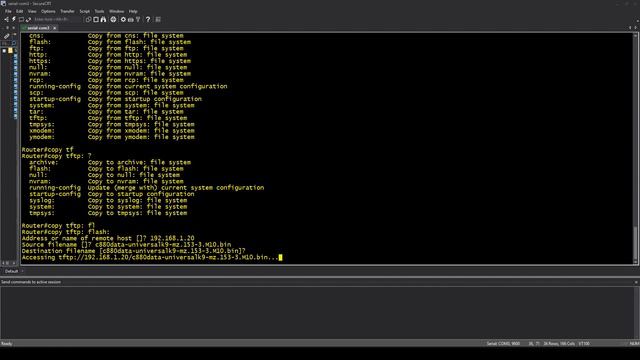 Cisco - CCENT/CCNA R&S (100-105) – Upgrading IOS on a Cisco 887 .49
