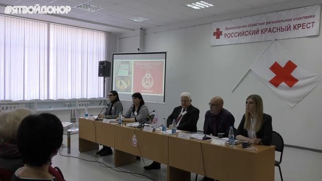 15 октября 2018. Тосно, Ленинградская обл. Выступление координатора проекта "Я твой донор"
