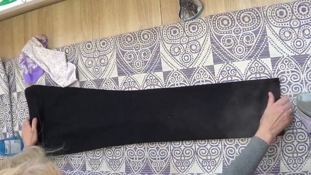 Обработка низа и окончательная утюжка брюк