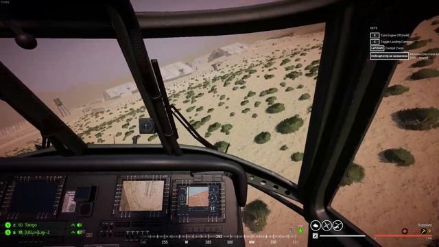 Squad, вертолет. Сделал бочку. Работает AC