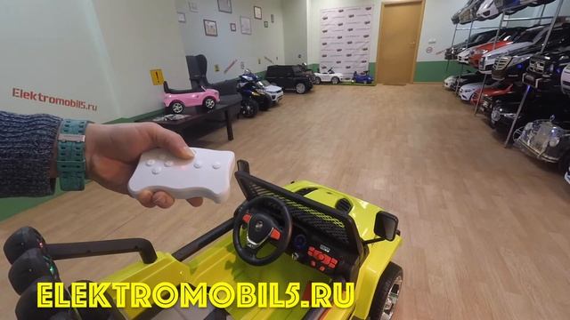 Jeep T008TT детский электромобиль- Обзор