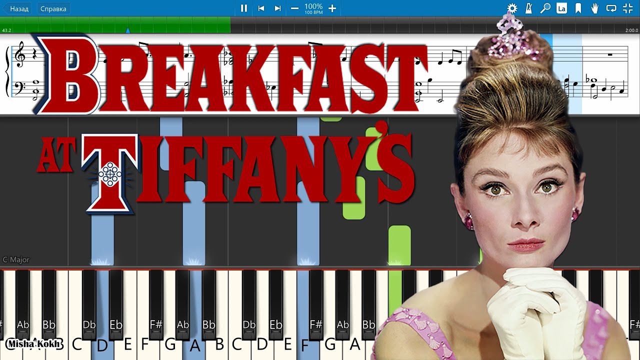 Breakfast At Tiffany's - Soundtrack Suite (Henry Mancini) [Piano Tutorial | Sheets | MIDI] Synthesia