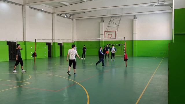 Волейбольная тренировка - подготовка к финальному этапу Универсиады в Узбекистане