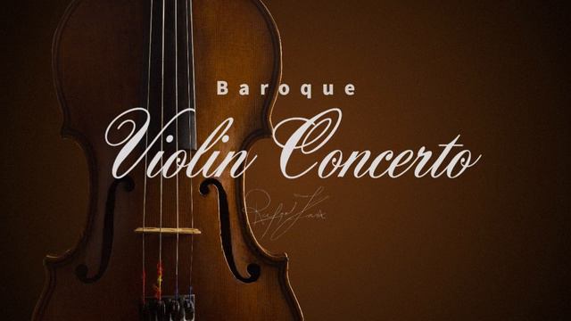 Dramatic Baroque Violin Concerto | Classical Background Music for Videos and Projects | Rafael Krux