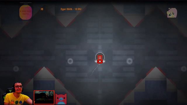 Stream 482  - GD -  Erou  Easy Xl Demon - (1  - Normal; 2 - All Coins)