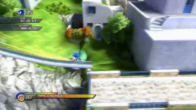 Sonic Unleashed Xbox One S  Windmill Isle Act 2