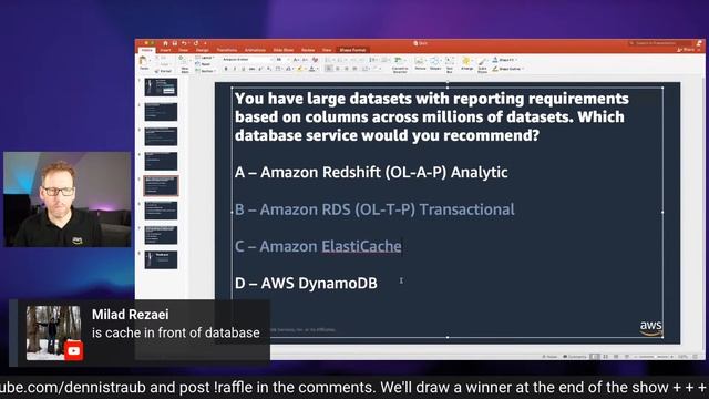Live: AWS Certification Quiz - Questions 40 - 45
