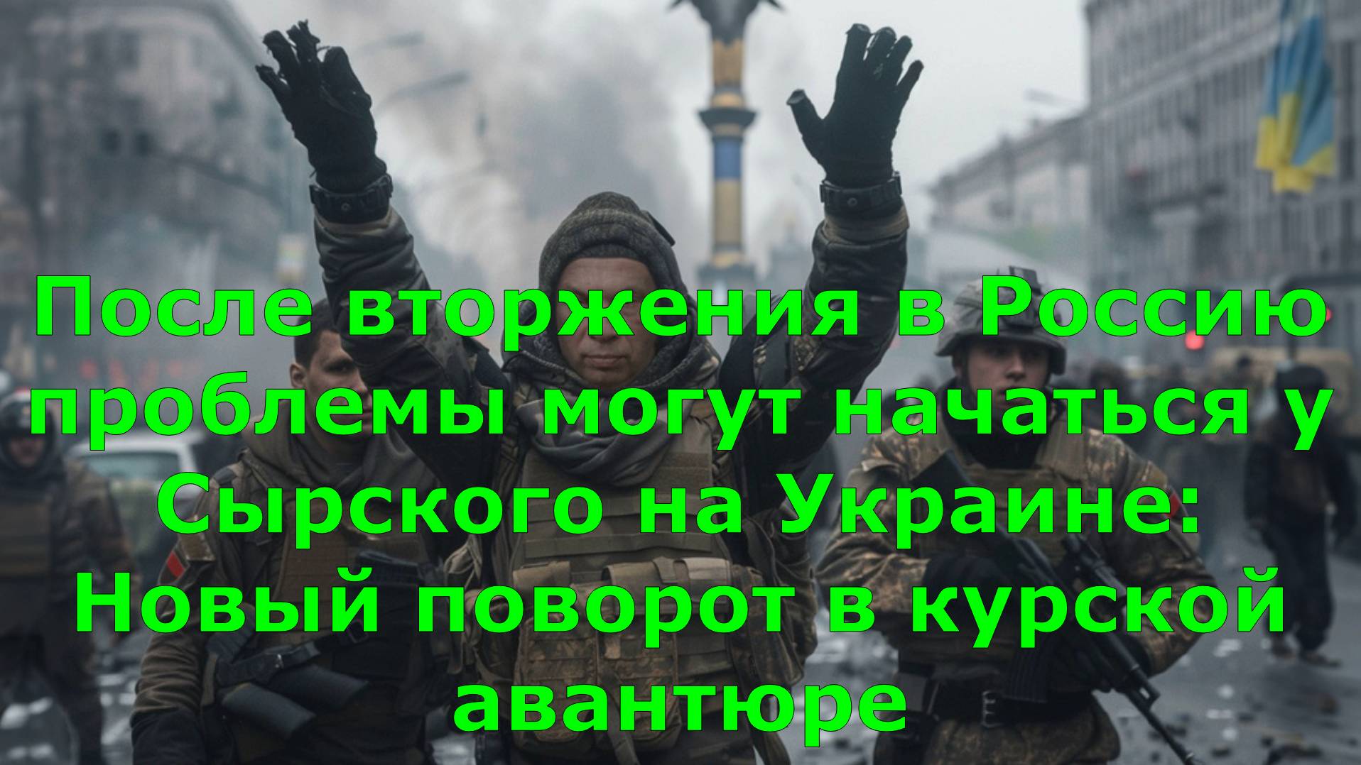 После вторжения в Россию проблемы могут начаться у Сырского на Украине: Новый поворот в курской