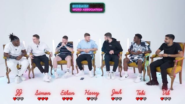 SIDEMEN WORD ASSOCIATION