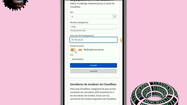 ?COMO APUNTAR LA IP DE MI DROPLET AL DOMINIO EN CLOUDFLAURE?