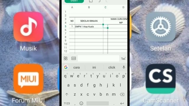 Cara mengedit File Excel di HP !! Muudah ko CARA Mengedit Microsoft Excel di HP saja