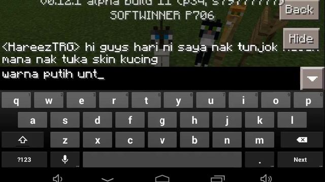 How to change cat skin in minecraft pe