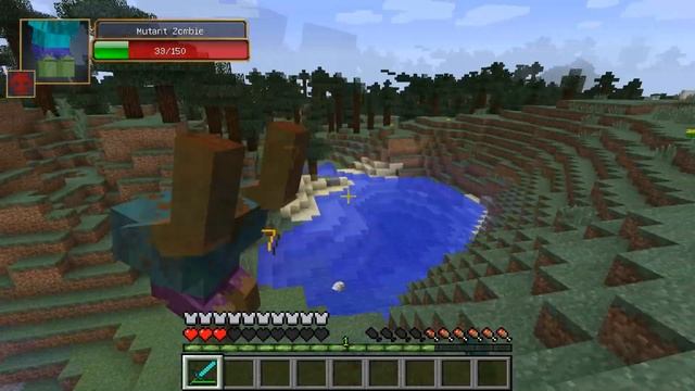 Mutant Creatures ЗА 5 СЕКУНД Обзор модов Minecraft 1.7.2 / Mod review in 5 seconds