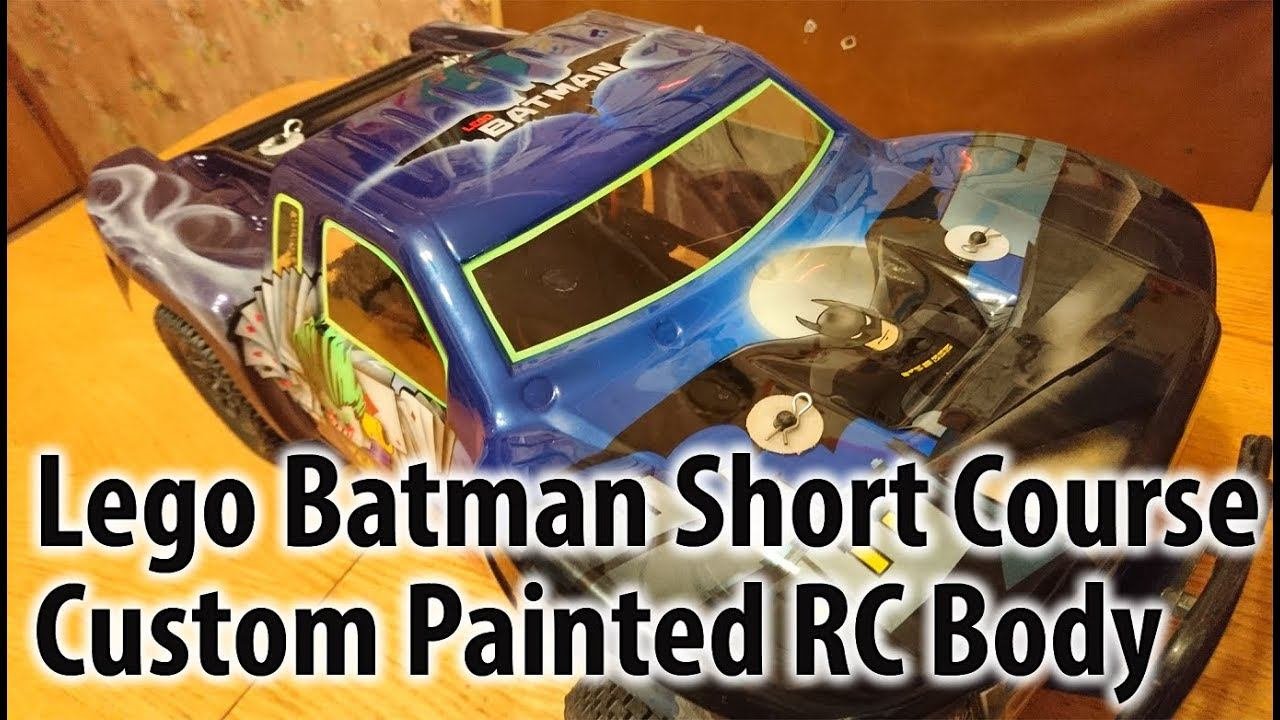Lego Batman Short Course Custom Painted RC Body