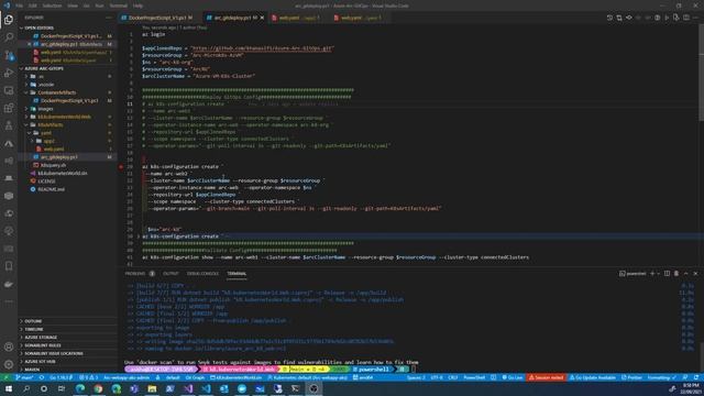 Azure Arc enabled GitOps Flow