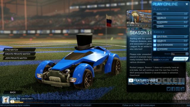 Rocket League l Первый взгляд #1