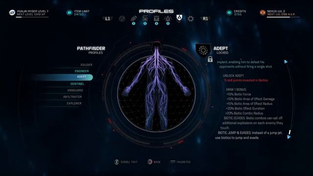 Mass Effect: Andromeda เลือก Profile ให้ถูกสถานการณ์