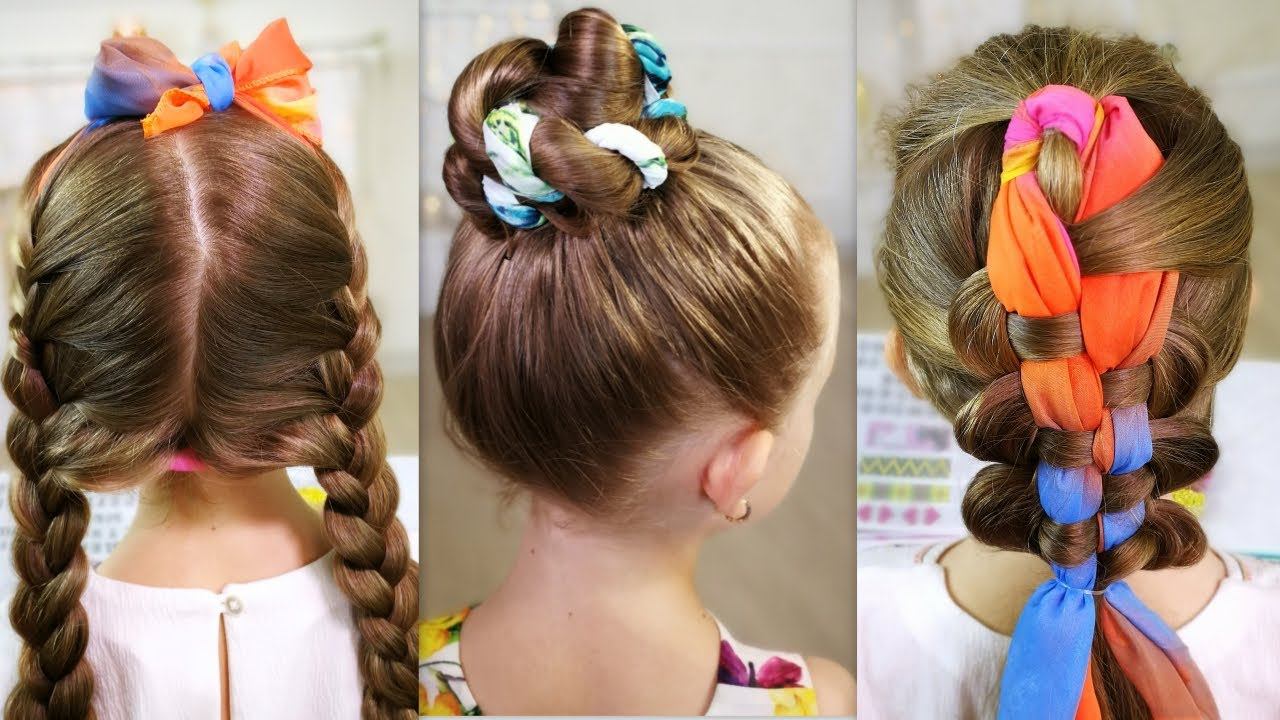 3 Hairstyles With a Headscarf. 3 Ways To Weave a Scarf.