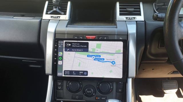 10 Inch Range Rover Sport 2007 Wireless Apple Carplay Android Auto GPS SAT NAV Bluetooth USB WI-FI