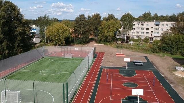 г. Струнино.  Стадион. Школа 11 .2020г.