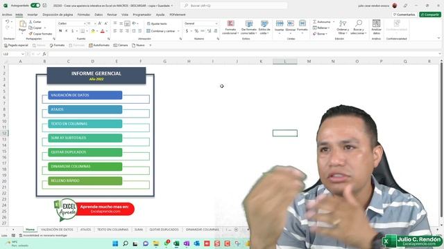 ? Crear un menú para presentar tus Dashboards sin MACROS y sin ? COMPLICACIONES