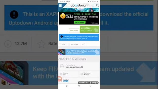 How Can U Download Fifa 2016 In 2 GB  Ram.....🤘🤘🤘