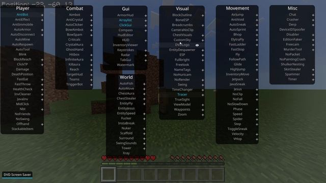 Minecraft Bedrock Edition 1.19.73 Hack Client: Horion