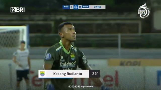 Gol Kakang Rudianto Menit 22' II Persib Bandung Vs Persikabo 1973 II Highlight