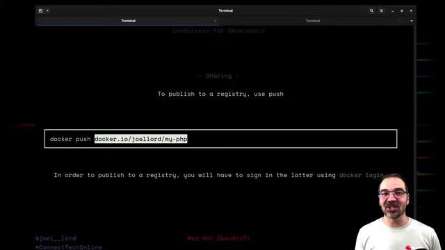 Connect.Tech online - Containerization For Software Developers